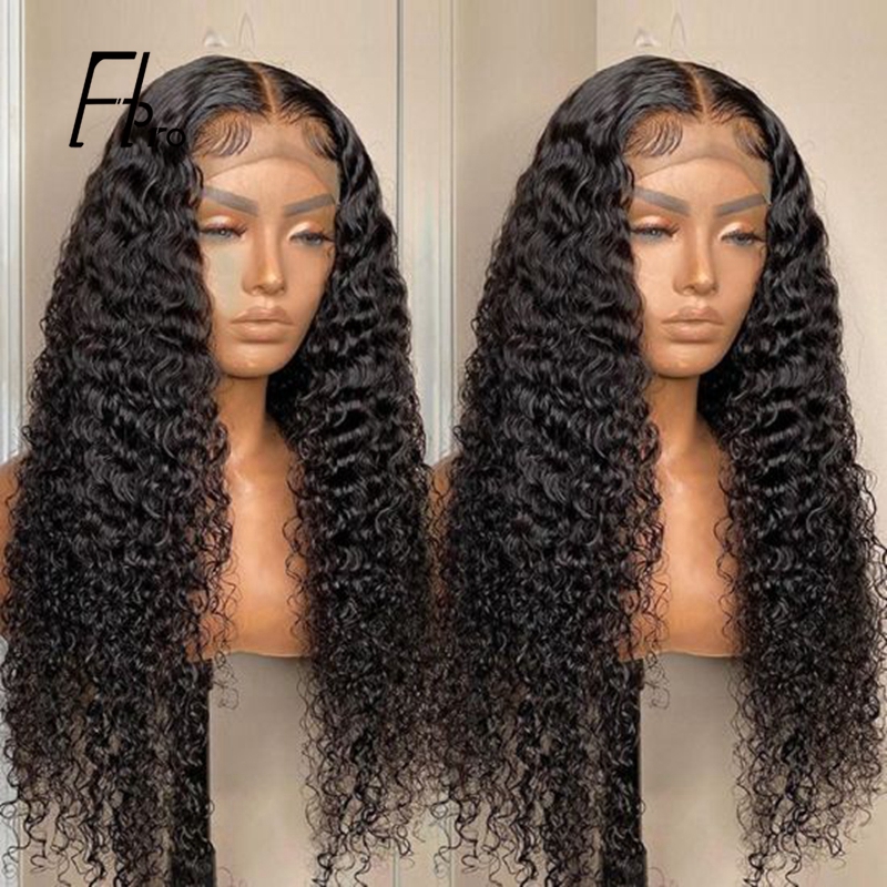 Super Grade Full Lace Wig Curly Natural Color Free Part Human Hair Brand